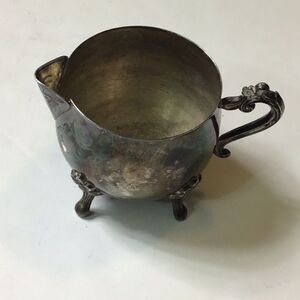 Antique Creamer Bowl Leonard Silver Plate